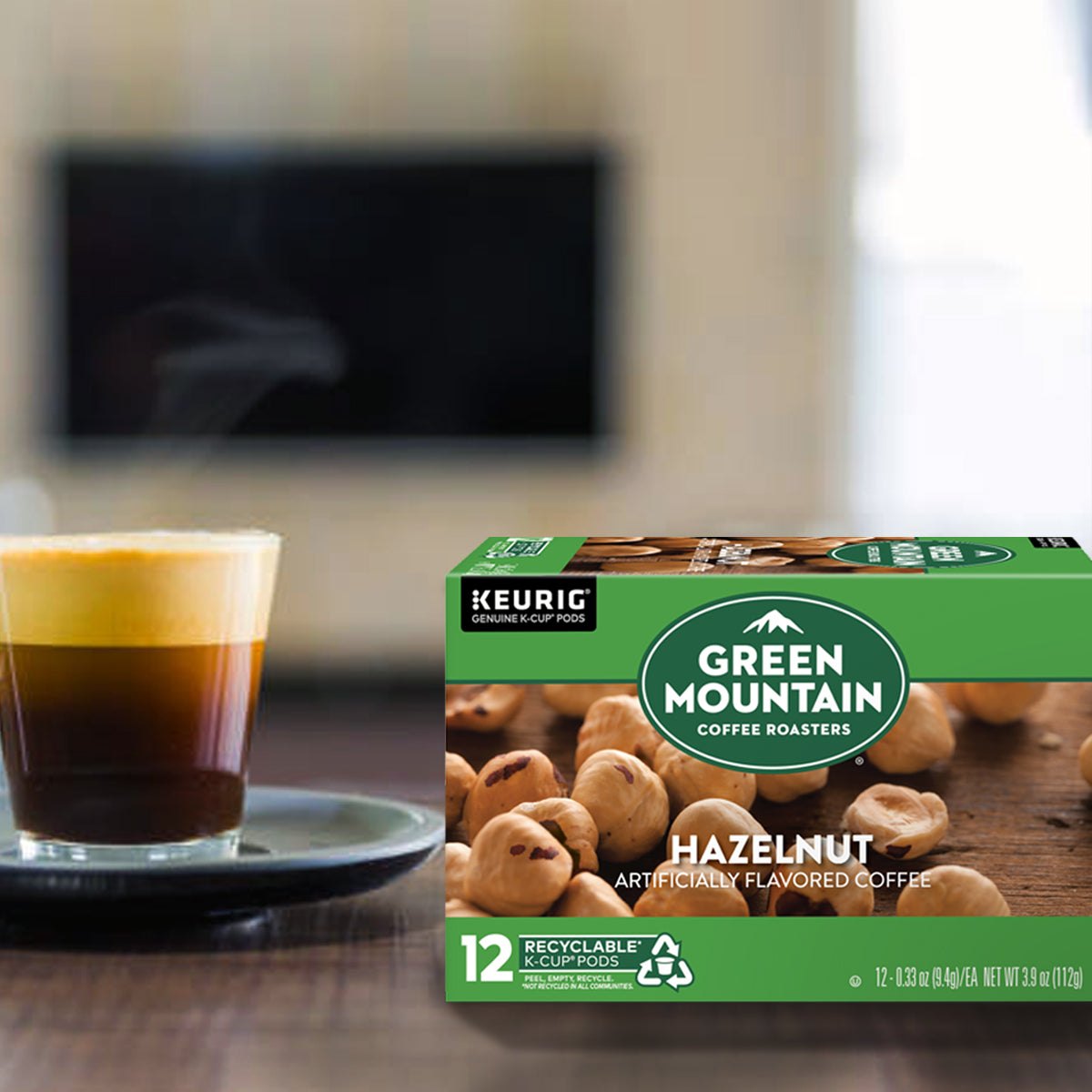 Green mountain coffee hazelnut best sale